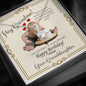 Grandmother's Birthday from Granddaughter - Alluring Beauty Necklace with Funny Message Card - Baby Mood Lamp