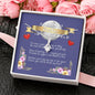 Greatest Mother in the world Alluring Beauty Necklace Pendant with Royal Purple Mother's day message card - Baby Mood Lamp