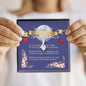 Jewelry Gift Ideas for Moms - Greatest Mother in the world Alluring Beauty Necklace Pendant with Royal Purple Mother's day message card - Baby Mood Lamp