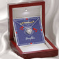 Greatest Mother in the world Birthday Necklace from Daughter - Baby Mood Lamp