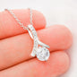 Mother's Birthday from Son Alluring Necklace with Funny Message Card - Baby Mood Lamp