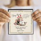 Mother's Birthday from Son Alluring Necklace with Funny Message Card - Baby Mood Lamp