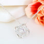 Mother's Birthday from Son - Love Knot Necklace with Funny Message Card - Baby Mood Lamp
