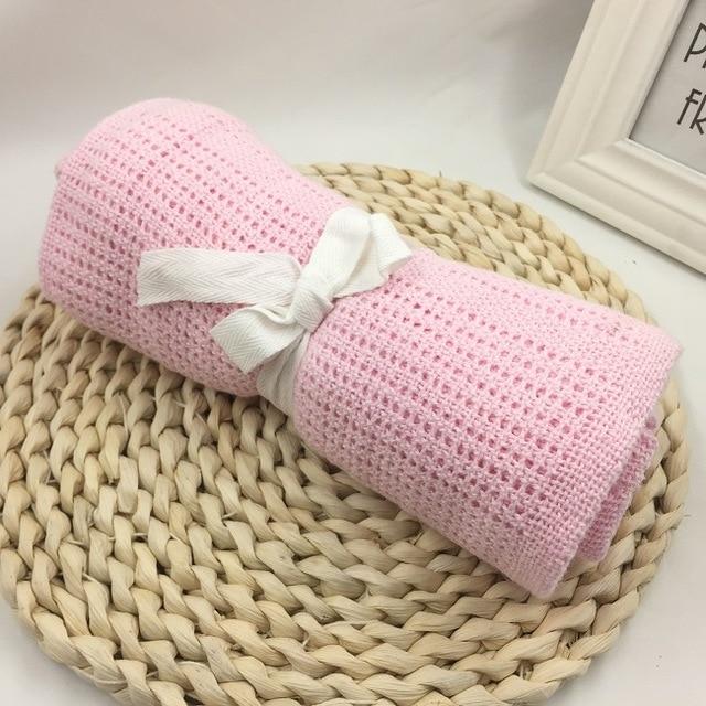 Super Soft Breathable 100% Cotton for Newborn Swaddle or Stroller Cover 70cm x 90cm (Choice of 20 Colours) - Baby Mood Lamp
